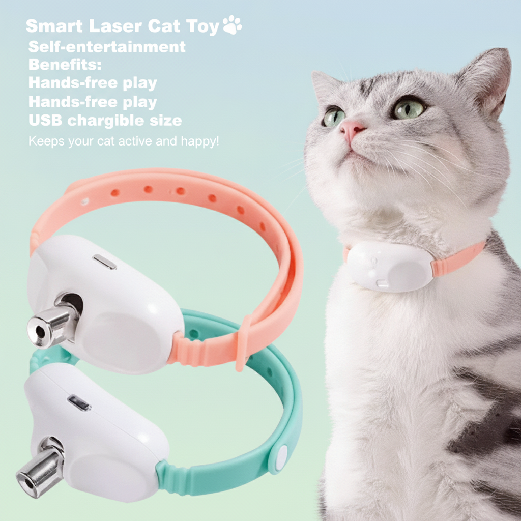 Laser Fun Cat Collar