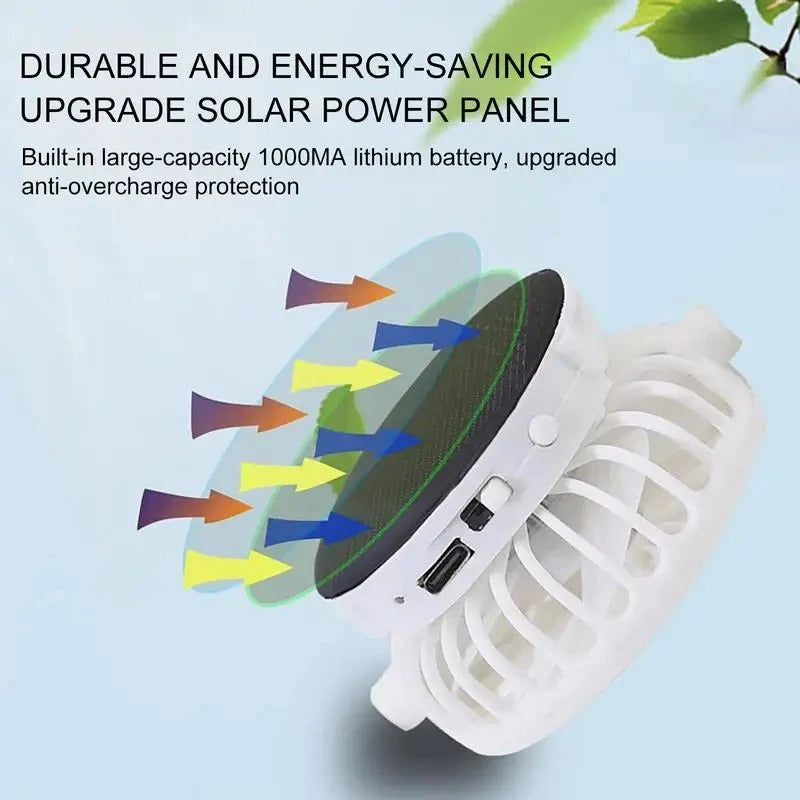 SolarCool USB Rechargeable Cooling Hat