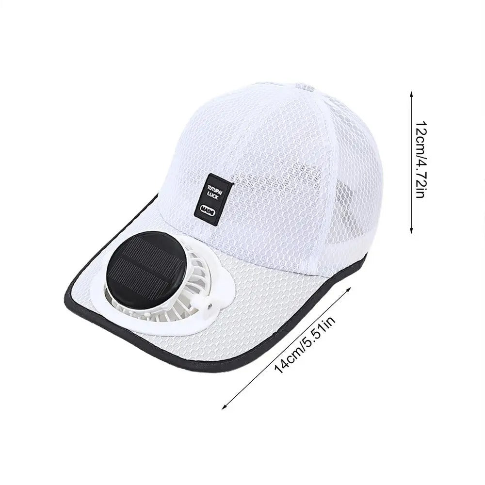 SolarCool USB Rechargeable Cooling Hat